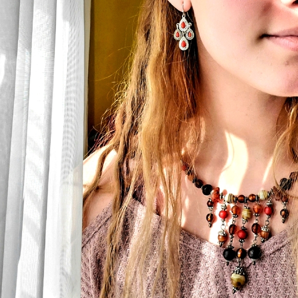 Boho jewelry set - Picture 3 of 5
